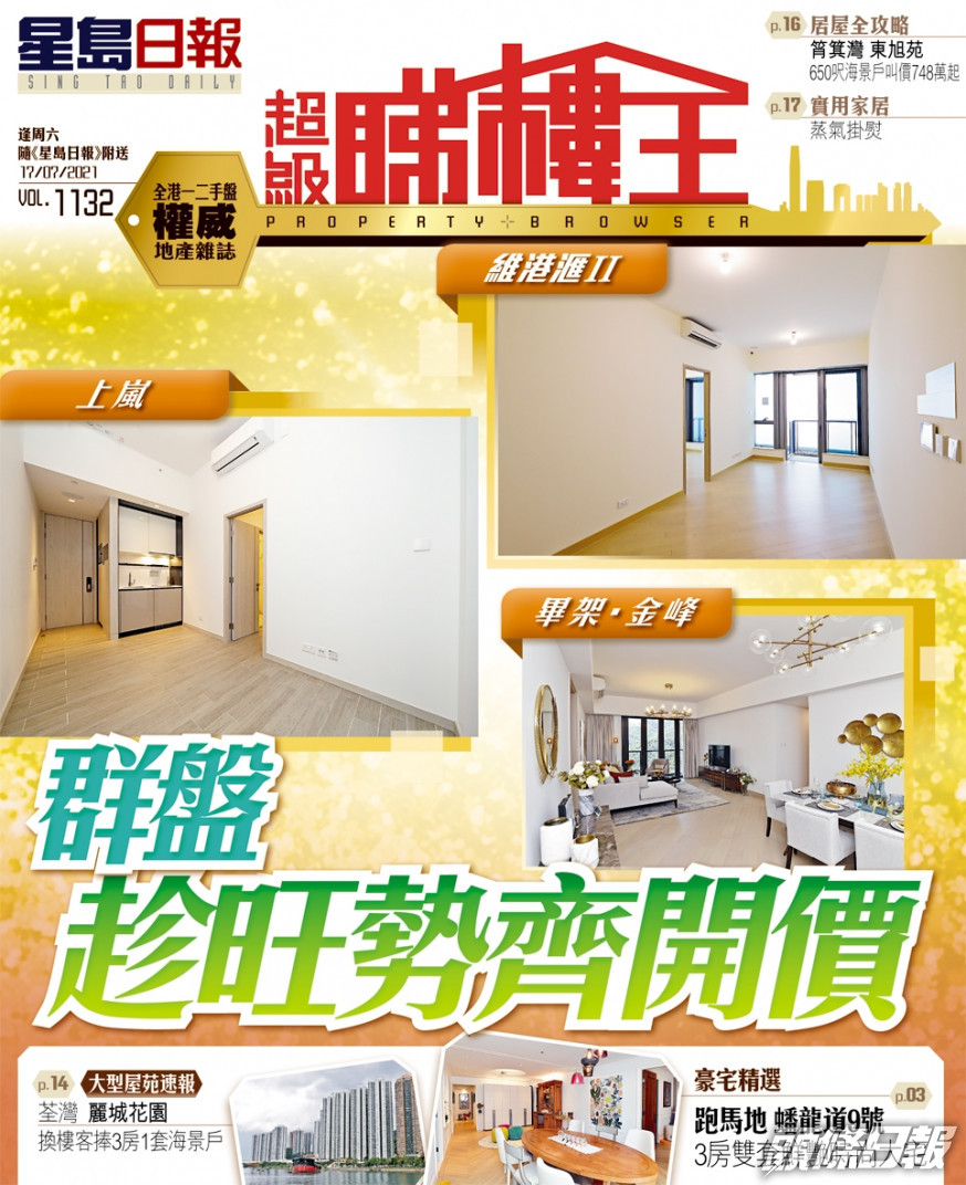 《超級睇樓王》焦點:群盤趁旺勢齊開價