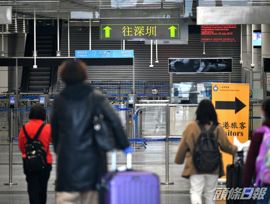 廣東省政府自後天起調整由香港入境廣東人士有關核酸檢測的新規定。資料圖片