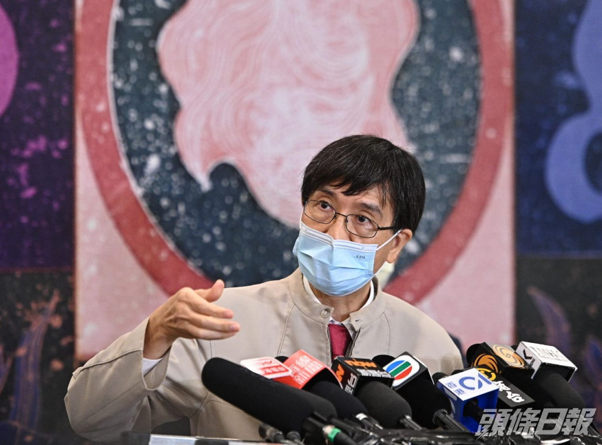 袁國勇指,由於該名警員未有確診,本港已清零40日。