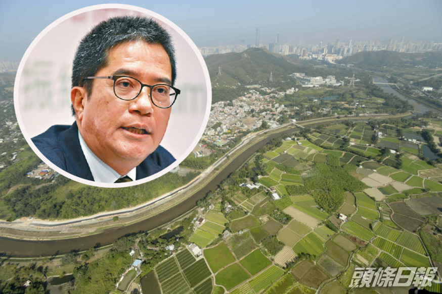 黃偉綸(小圖)透露已陸續有業權人查詢土地共享先導計劃。 資料圖片