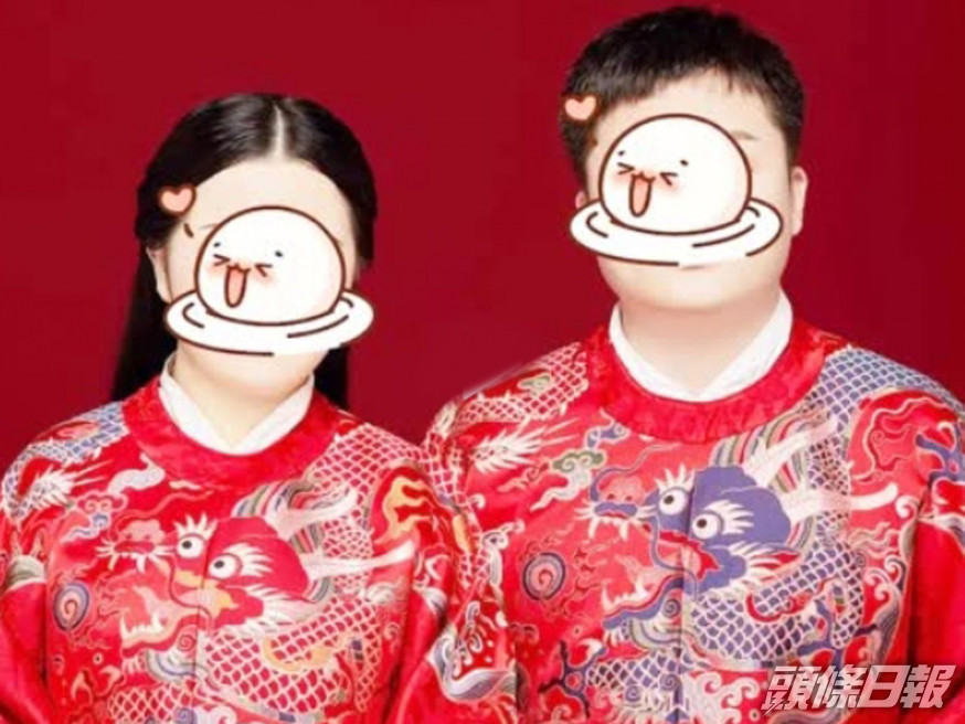無錫新人用漢服照辦結婚證被拒。(網圖)