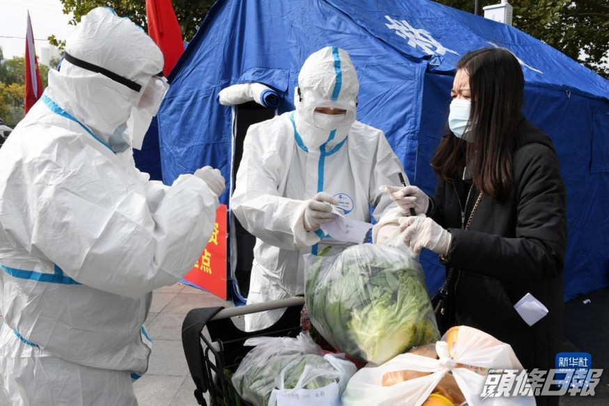 內地新增13宗本土確診 ,甘肅最多佔5宗。新華社圖片
