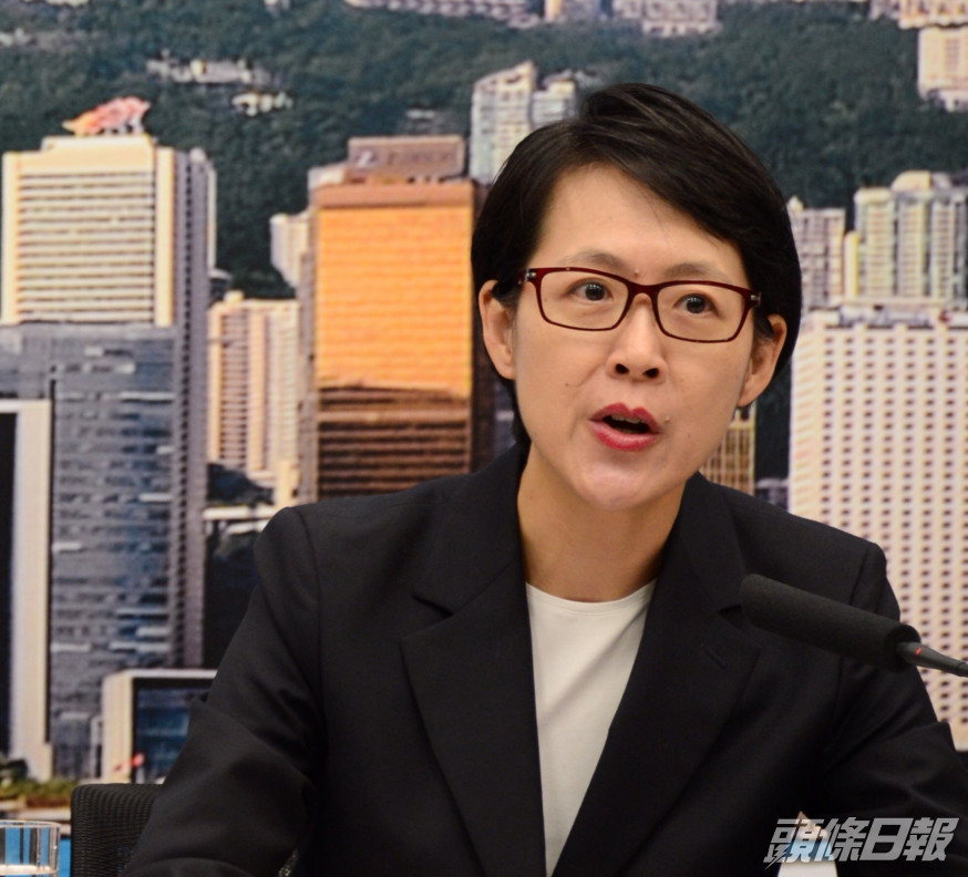 前行政署長蔡潔如獲聘為廣播處長顧問。資料圖片