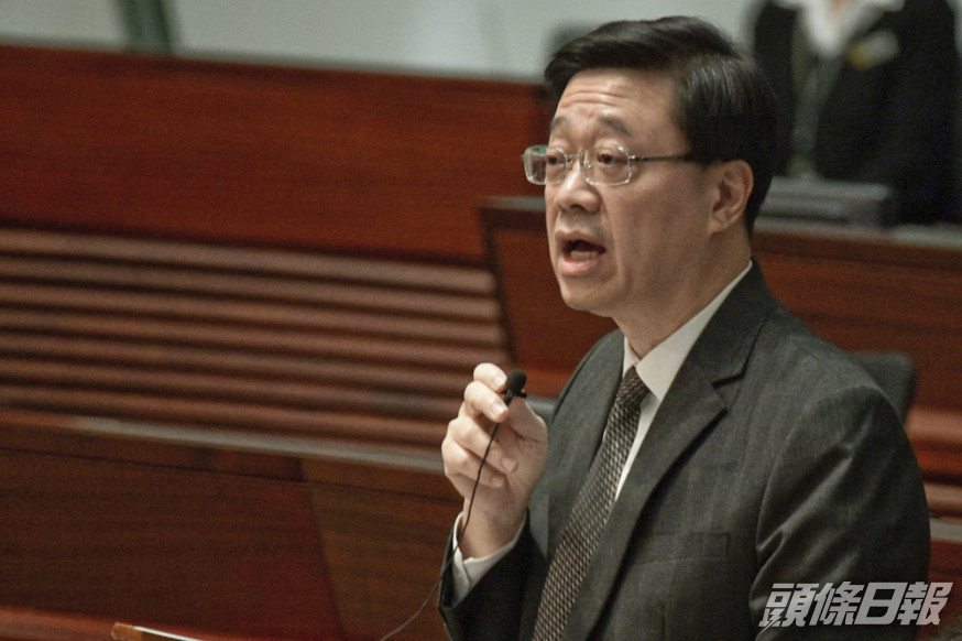 李家超指本港大致穩定,但安全風險依然存在。資料圖片