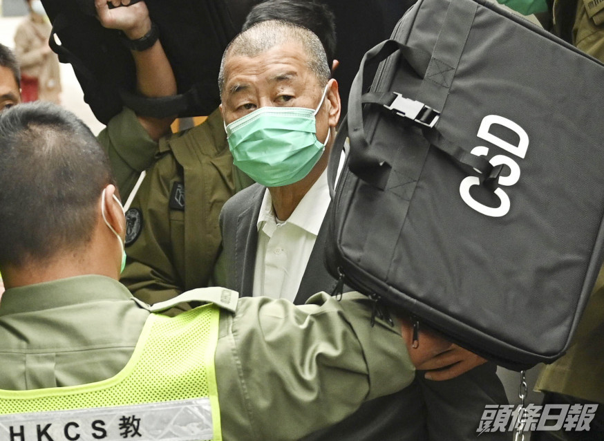 黎智英。 資料圖片