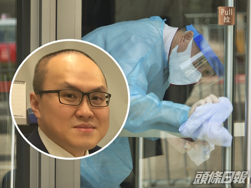 醫學會傳染病顧問委員會聯席主席曾祈殷(小圖)認為,當局要提出新指引,防止檢疫酒店再出現交叉感染。資料圖片