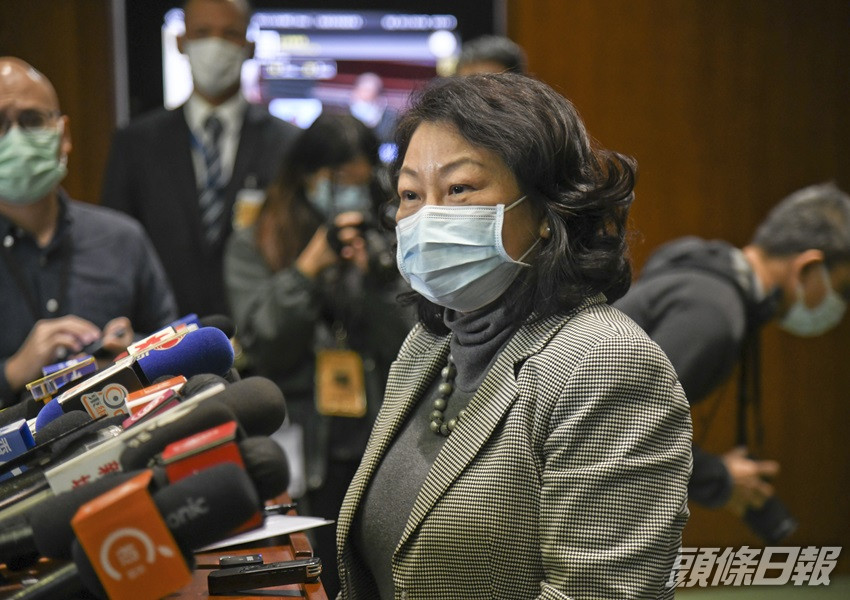 鄭若驊指《港區國安法》令社會變得安定。資料圖片