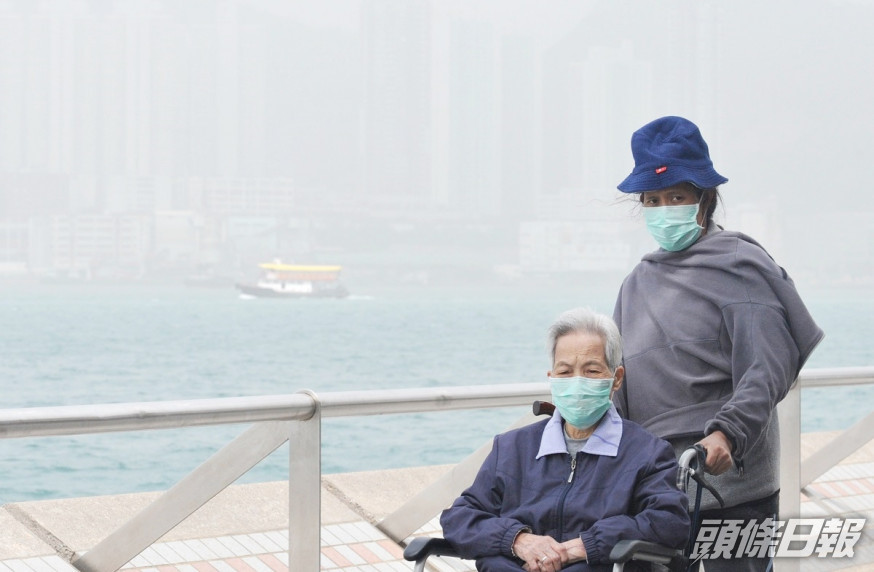 環保署料空氣質素要到下周初才改善。資料圖片