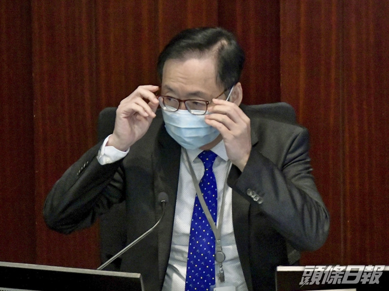 立法會財務委員會主席陳健波。資料圖片