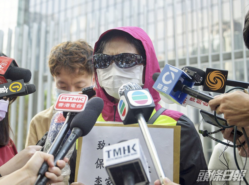 潘母指警方未能及時於今早10時半前公開回覆其疑問而拒絕出席會面。資料圖片