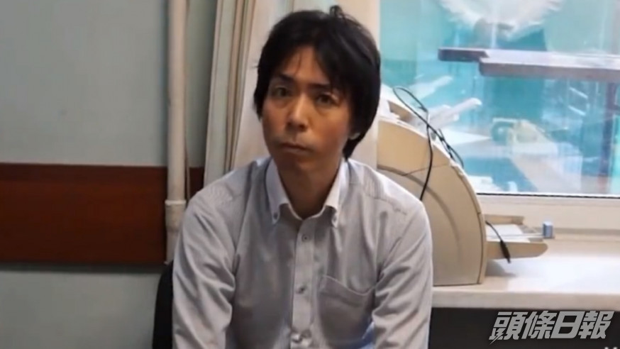 俄羅斯拘捕日本駐海參崴總領事館一名外交官。網上影片截圖