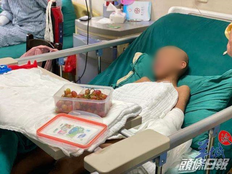 男童已完成兩次手術踏入康復期。網圖