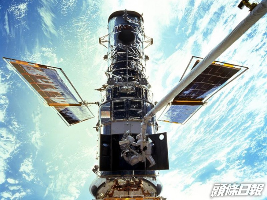 探索浩瀚宇宙超過30年的哈伯太空望遠鏡。美聯社圖片