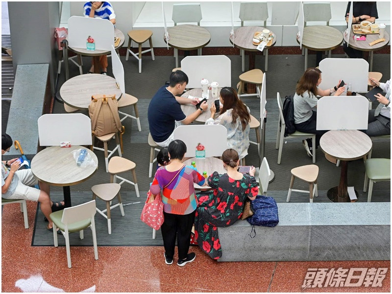 本港食肆正實施多項防疫措施。資料圖片