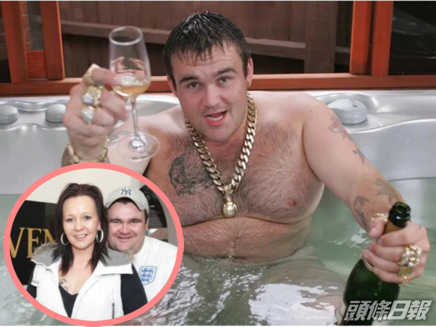 英國男子卡羅爾中頭獎後散盡家財,前妻未能共富貴,卻願意與他共患難。 (網上圖片)