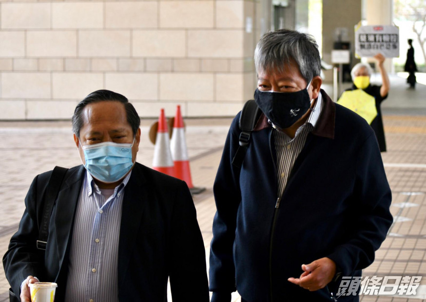 何俊仁及李卓人。