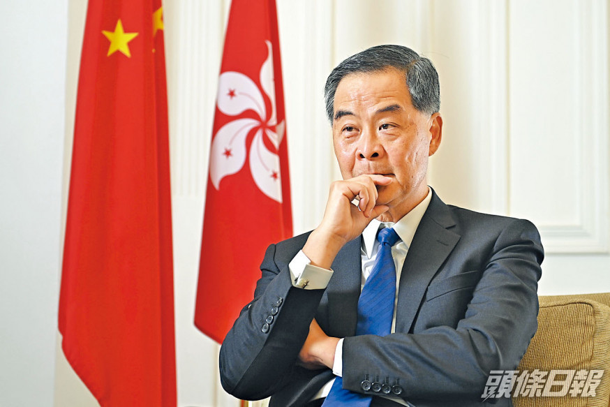 ■梁振英認為,社會需要多管齊下,有意識、有計畫、有步驟地「去激進化」。