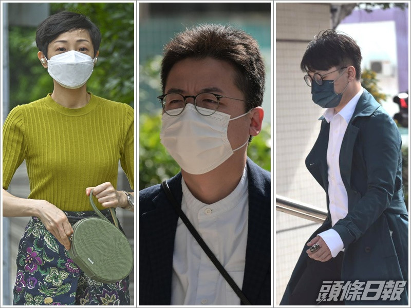 由左至右:陳淑莊、林瑞華及陳偉才