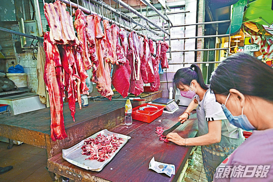 活牛批發價上漲,有市民表示不樂見加價,但想食都會照買。