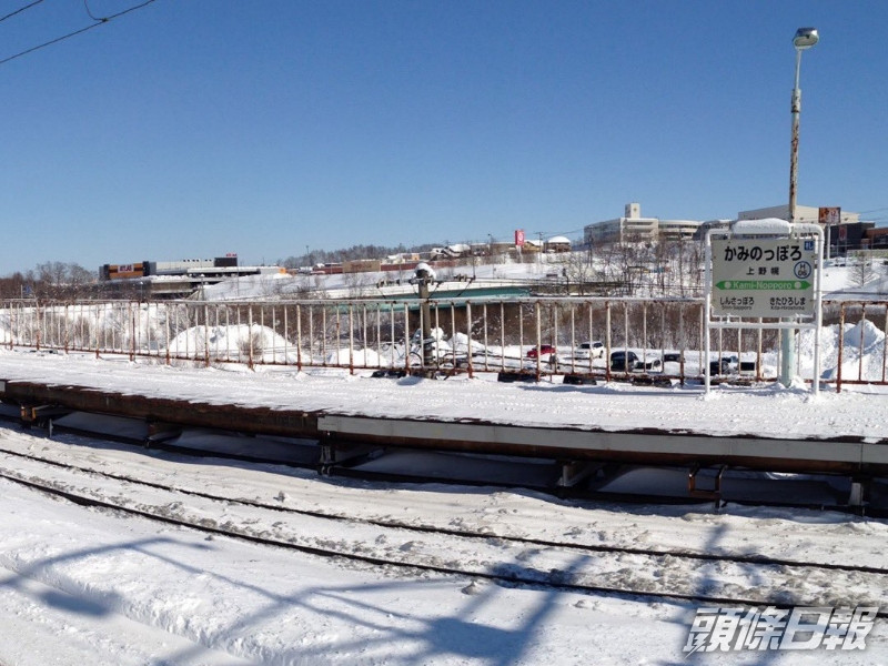 北海道稚內市較去年提早了最少兩星期降雪,亦較正常初雪的日子早了兩天。網圖