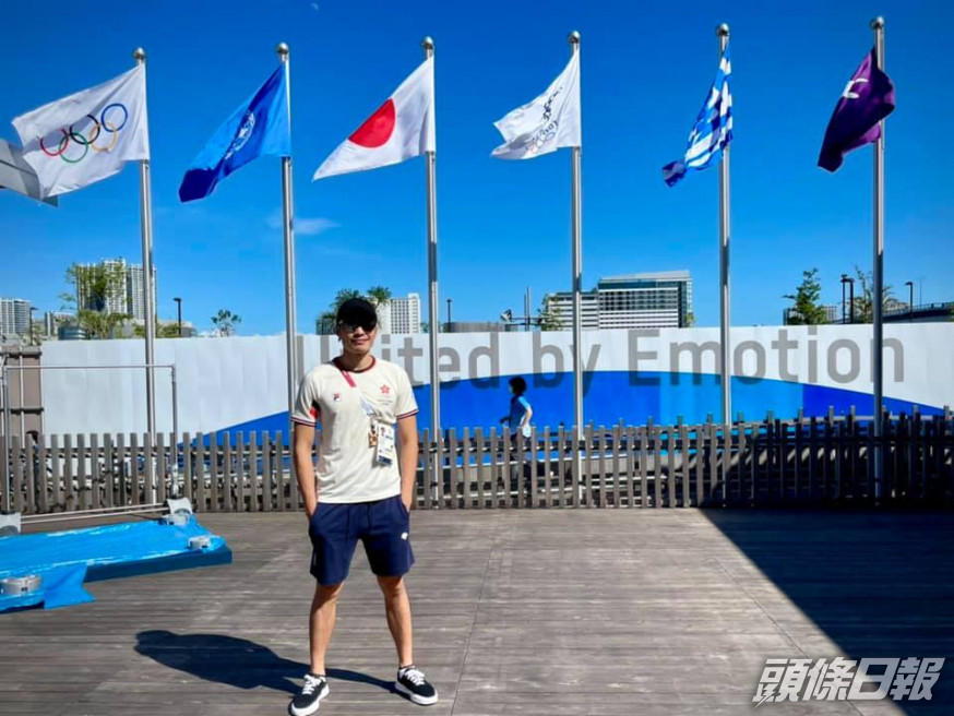張小倫初戰奧運,心情興奮。 張小倫Instagram圖片