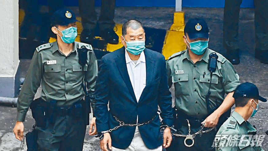 壹傳媒創辦人黎智英。 資料圖片