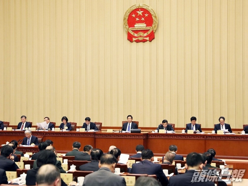 全國人大常委會今日起一連3日在北京召開會議。資料圖片