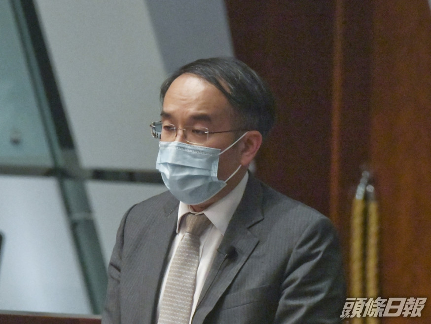 財經事務及庫務局局長許正宇。資料圖片