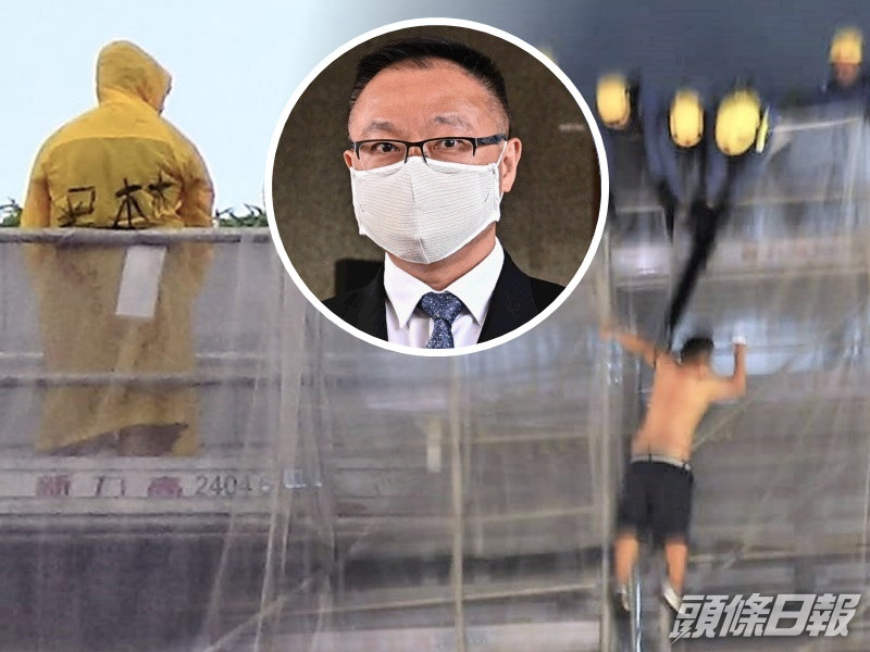 警司林景昇指指當時情況「電光火石」,相信消防專業判斷。