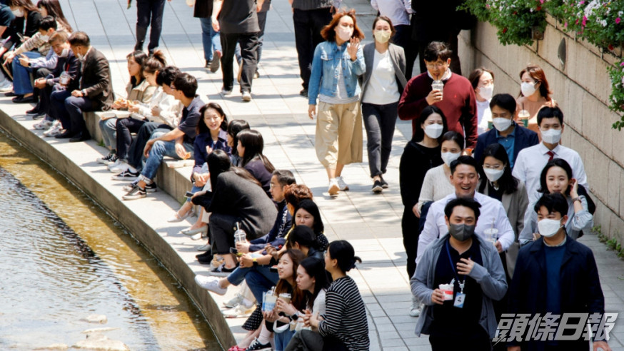 南韓新冠疫情反彈。REUTERS