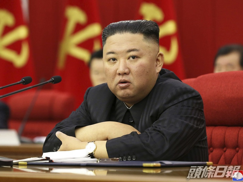 金正恩提到目前困擾北韓的是經濟困難問題。AP