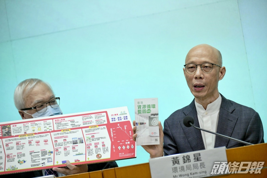 環境局局長黃錦星籲重視氣候變化。資料圖片