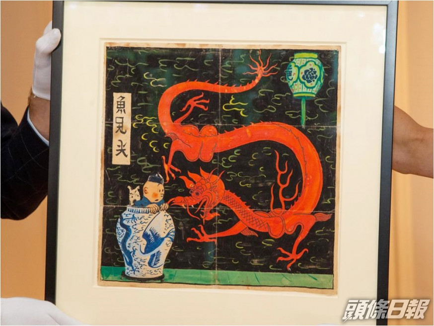 比利時漫畫家埃爾熱一幅丁丁漫畫320萬歐羅賣出,創高紀錄。網圖