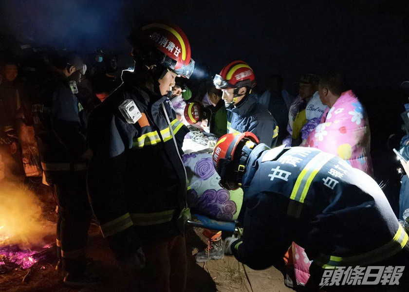 甘肅越野馬拉松事故21名跑手罹難,各人家屬可獲95萬元賠償。甘肅消防圖片