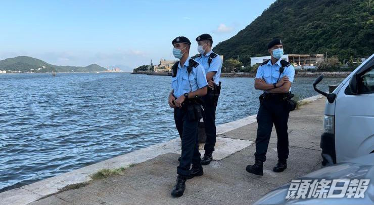 機動部隊人員於大澳附近一帶走私黑點加強巡邏。
