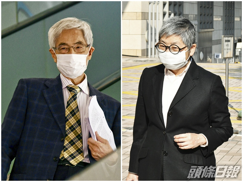 李柱銘(左)及吳靄儀(右)。資料圖片