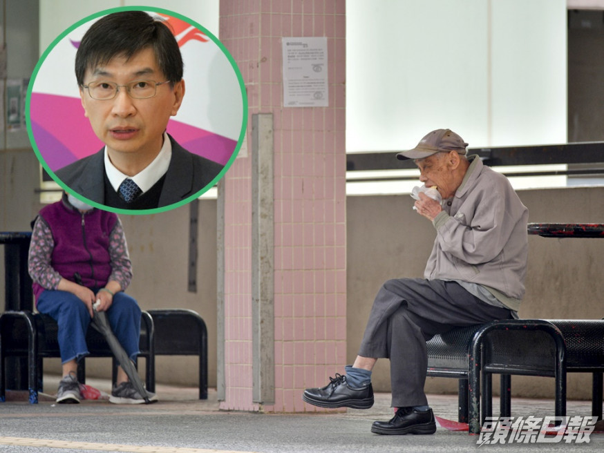 蔡海偉(細圖)指政府面對人口高齡化問題時,配套設施規畫上應與時俱進。資料圖片