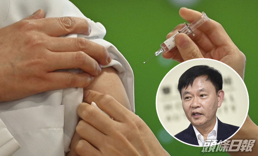 梁栢賢指,當局正物色在全港各區設立18至20間社區接種中心,強調選址要符合一定條件。 資料圖片