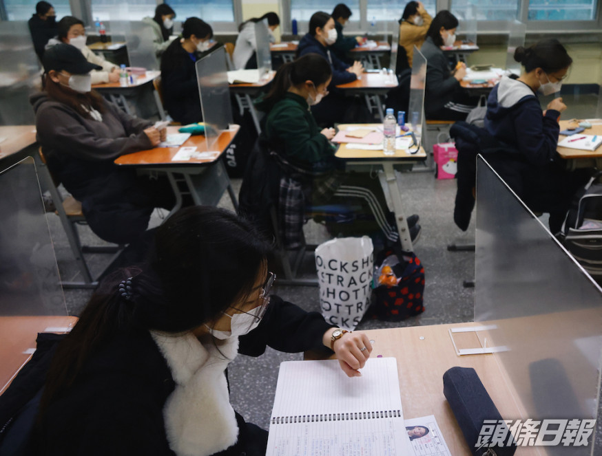 南韓昨單日新增逾600宗確診。AP圖片