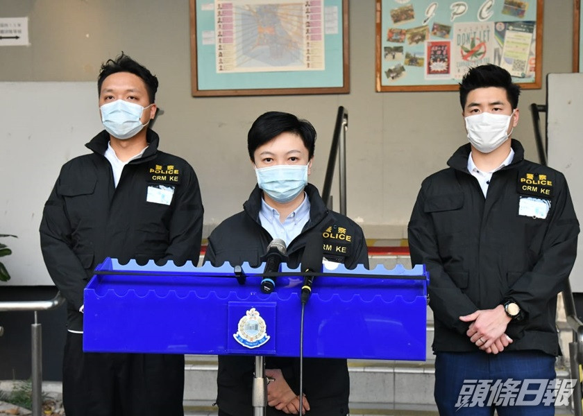 警方公布拘捕一男一女,涉嫌街頭騙取女學生財物「搵快錢」。