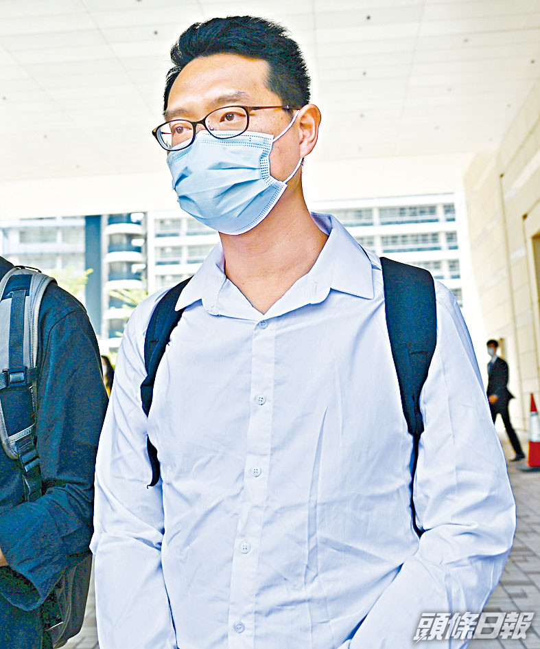死者梁金笑丈夫鍾德寧出庭作供。