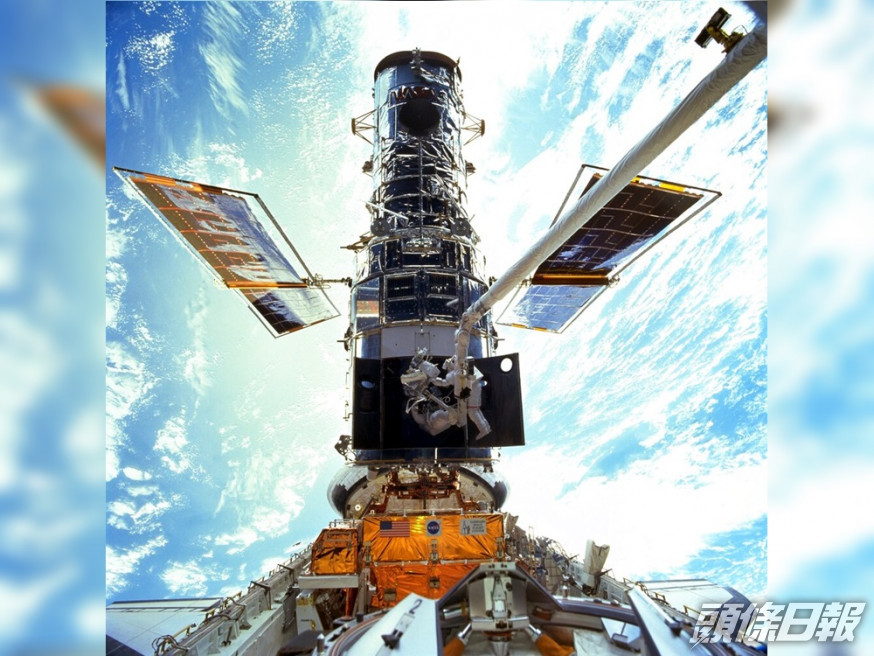 美國太空總署證實哈勃太空望遠鏡故障。AP圖