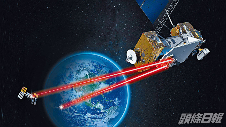 NASA測太空激光通訊技術