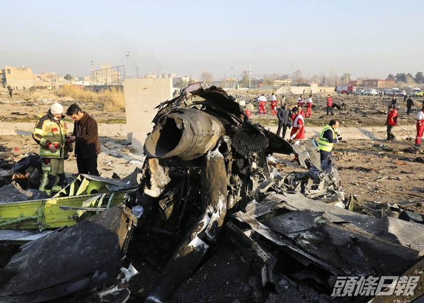伊朗歸咎防空人員犯錯,導致烏克蘭客機遭擊落。AP資料圖片