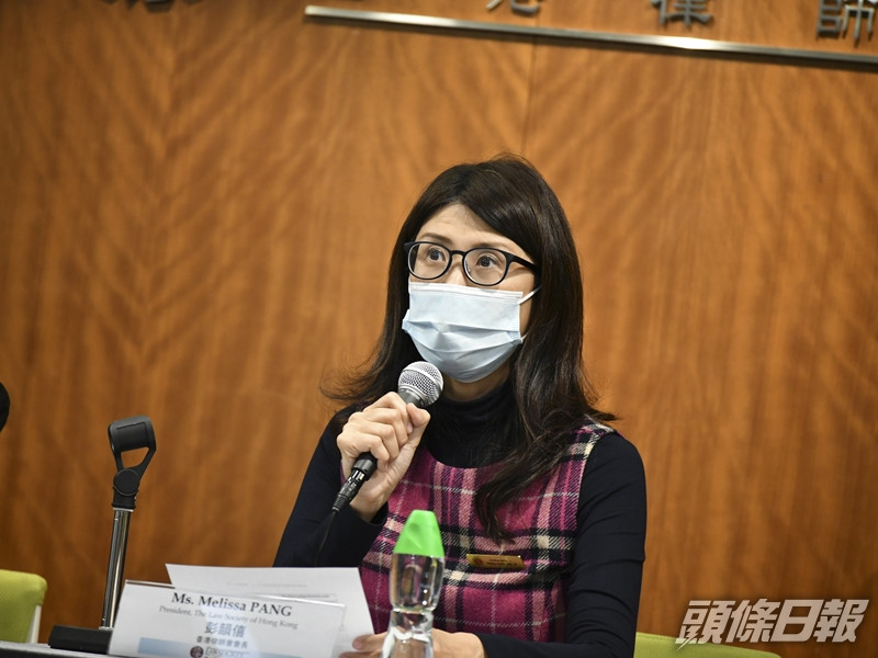 香港律師會會長彭韻僖。資料圖片