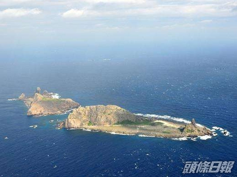 2艘中國海警船隻駛入釣魚島附近海域。資料圖片