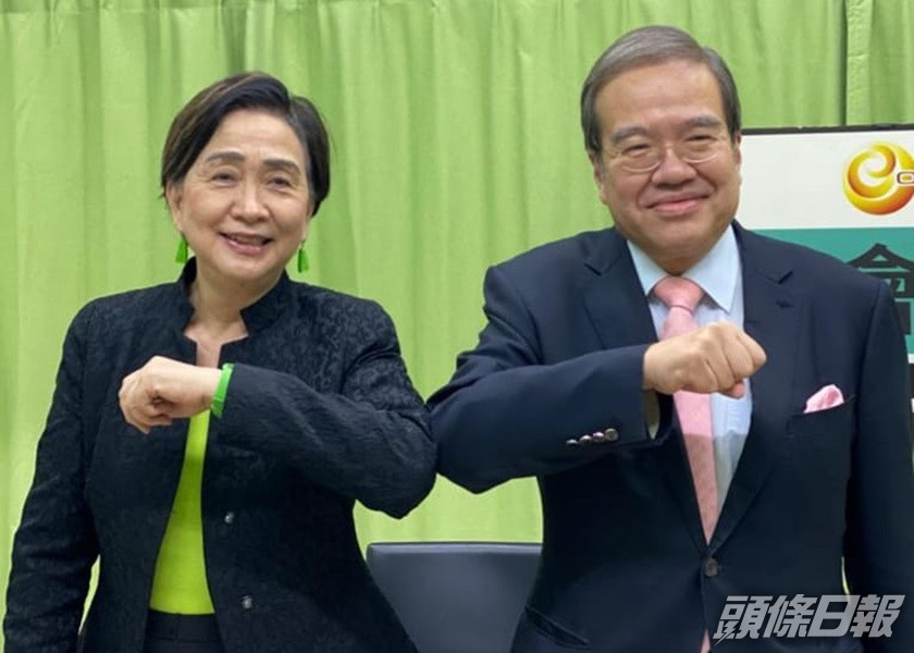 胡定旭稱倘劉慧卿再選立法會,願意提名對方。劉慧卿facebook圖片