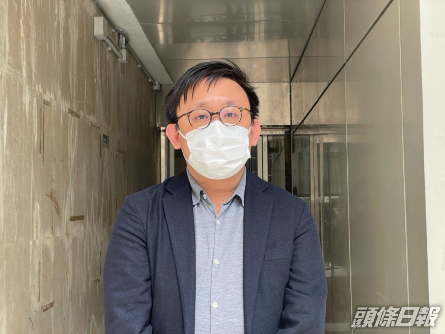 教協總幹事沈偉男。劉曉曦攝