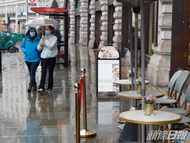 科學家憂Delta在英國迅速傳播或引發第3波疫情。AP