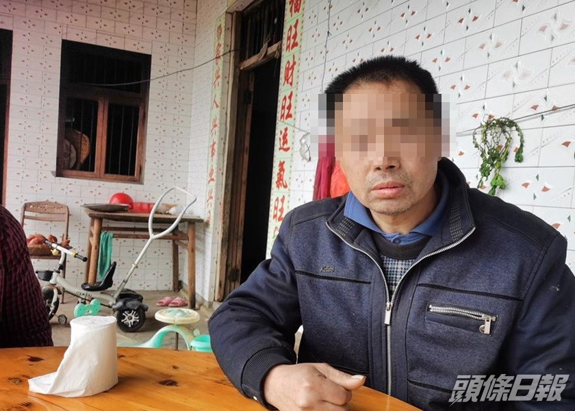 鄭先生被侄兒被土製炸彈炸傷導致視力受損,他稱會索償80萬元人民幣。網圖